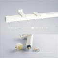 fix on ceiling or wall sliding aluminium accessories for curtain track